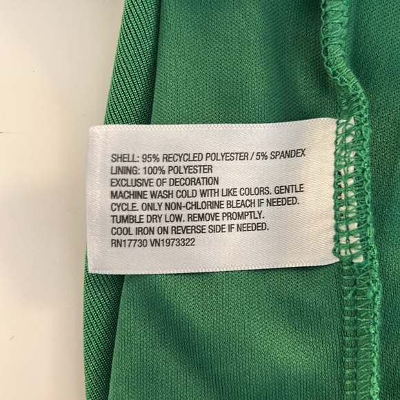 Wild Fable Kelly Green Y2K 90's Special Occasion Prom Maxi Slip Dress Size Large - Picture 8 of 8